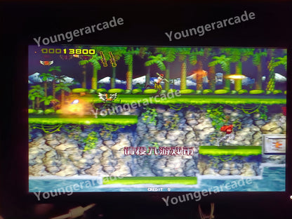 Used Not Original Konami Contra Jamma Arcade Game Tested Working