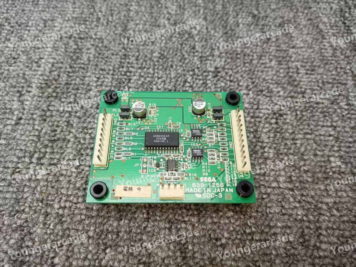 Used Sega Lindbergh 839-1256 PCB Convert Motor Drive Board Tested Working
