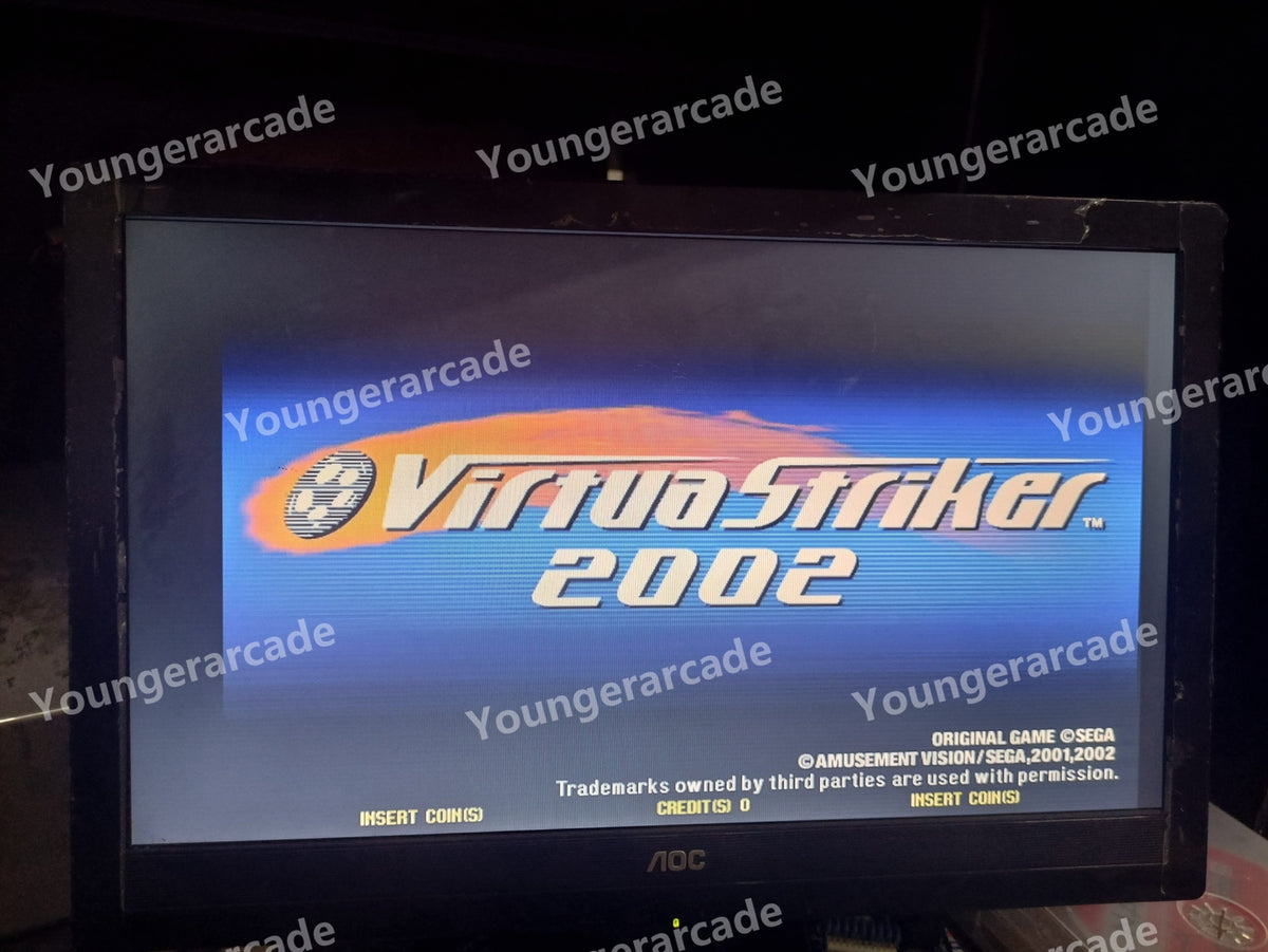 Used Sega Triforce Type 3 Virtua Striker 2002 GD-ROM Tested Working